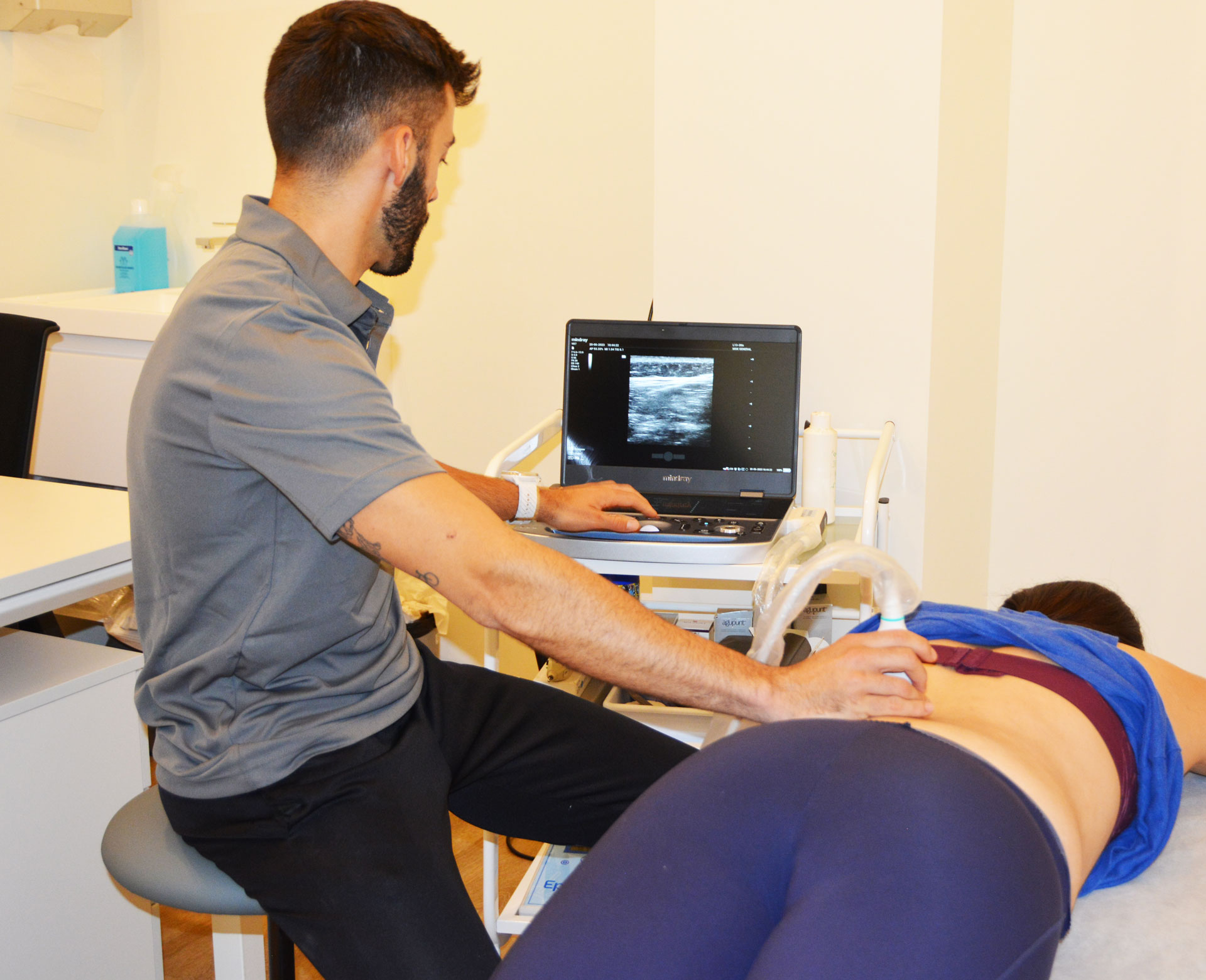 Técnicas de Fisioterapia Burgos - ecografia - NovaPlus