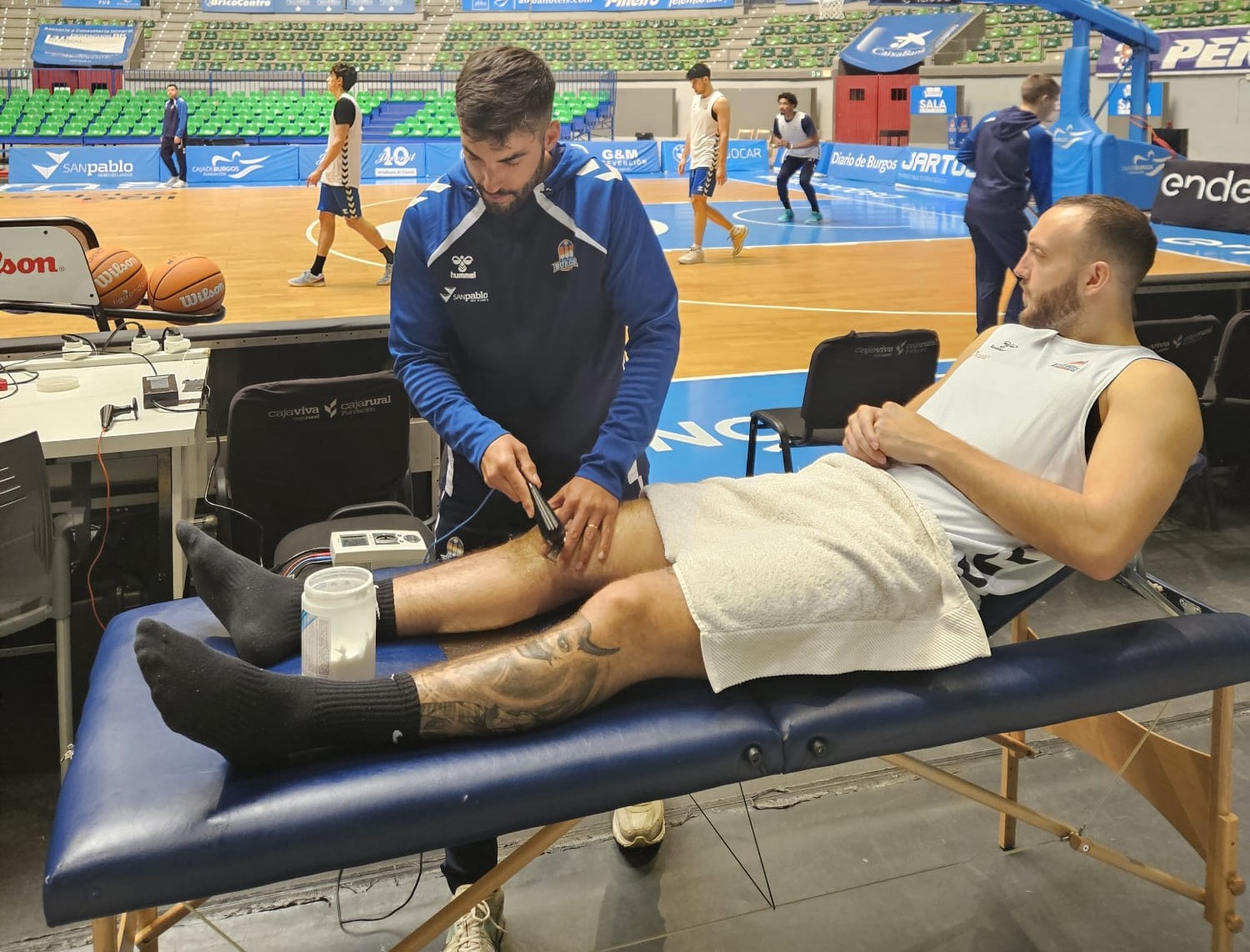 Fisioterapia, Prevención y Rendimiento: Así Cuida NovaPlus Salud al San Pablo Burgos en el Final de Liga